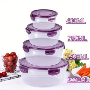 4 food storage containers